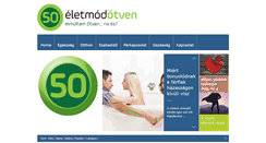 Desktop Screenshot of eletmod50.com